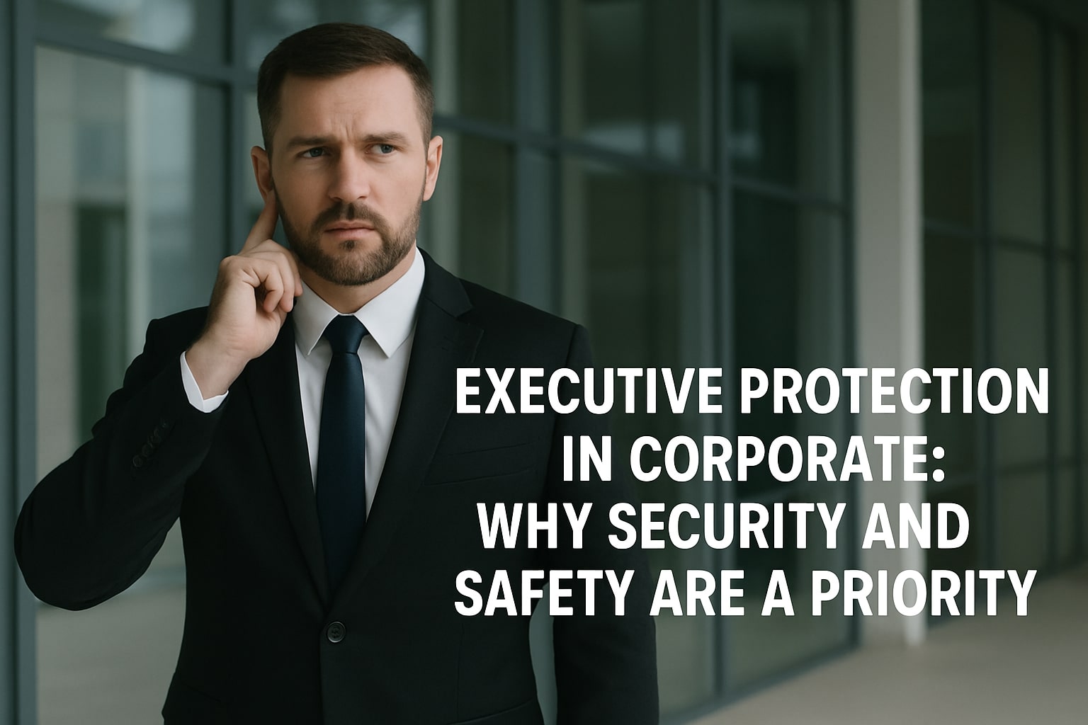 Executive Protection in Corporate: Why Security and Safety Are a Priority