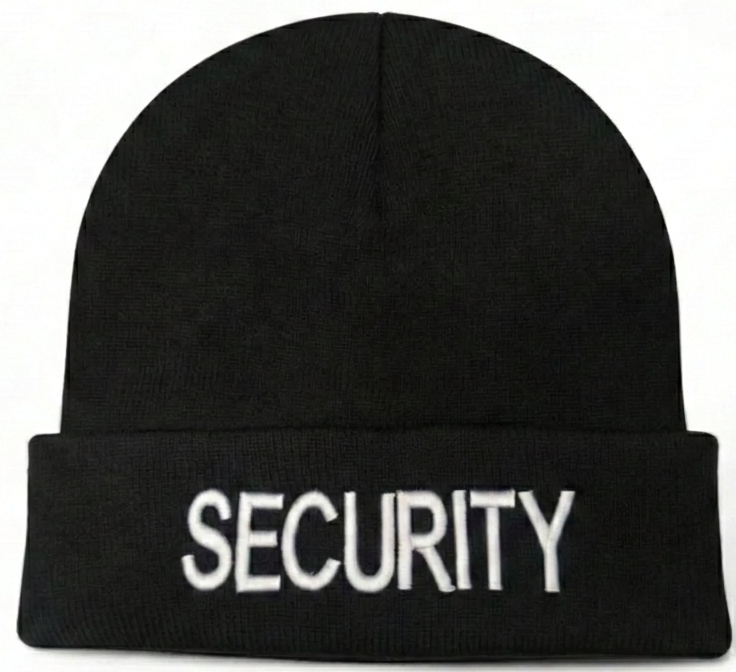 Black Guardian Duty Gear security toque front view.