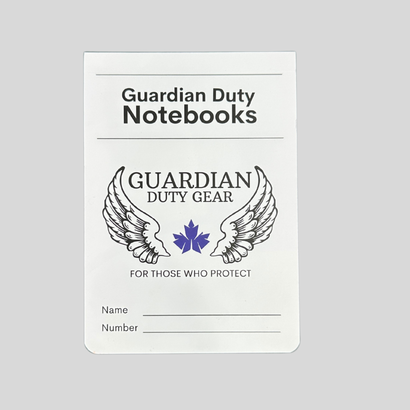 Guardian Duty Gear Memo Note Book