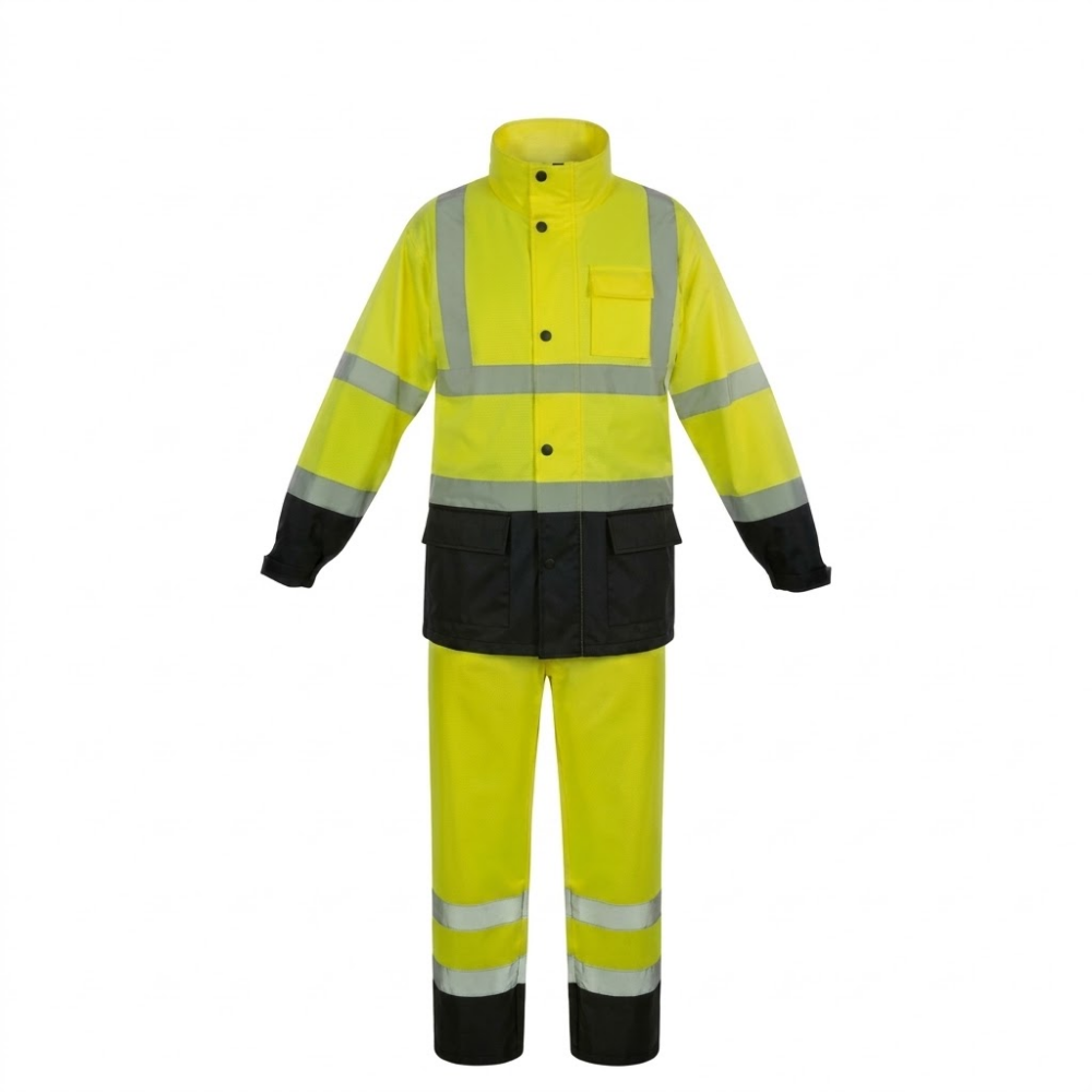 Guardian Duty Gear - Hi-Vis Raincoat Suit Jacket & Pants