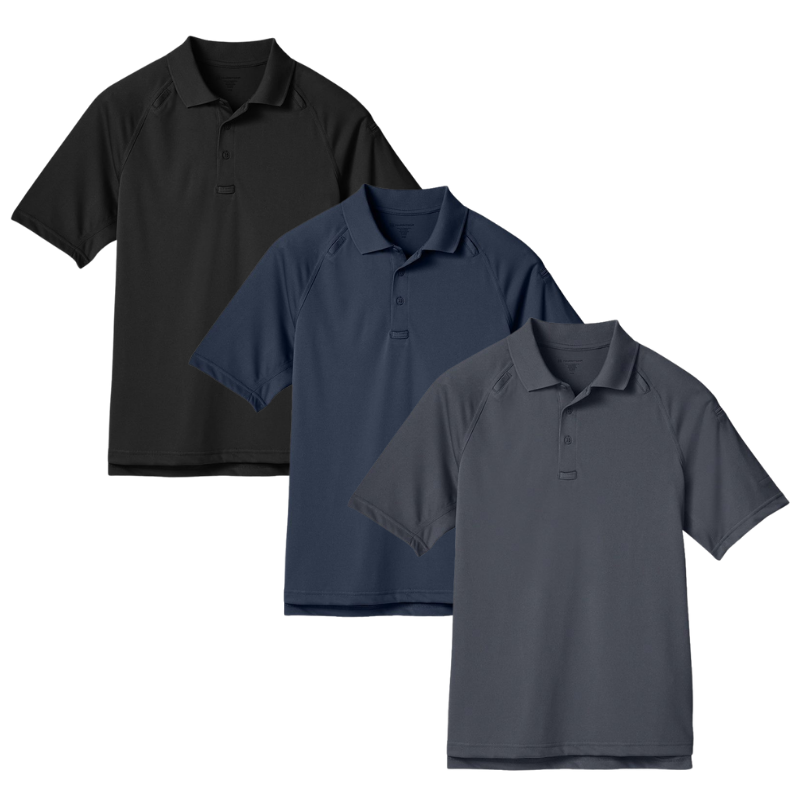 Premium Tactical Moisture Wicking Polo