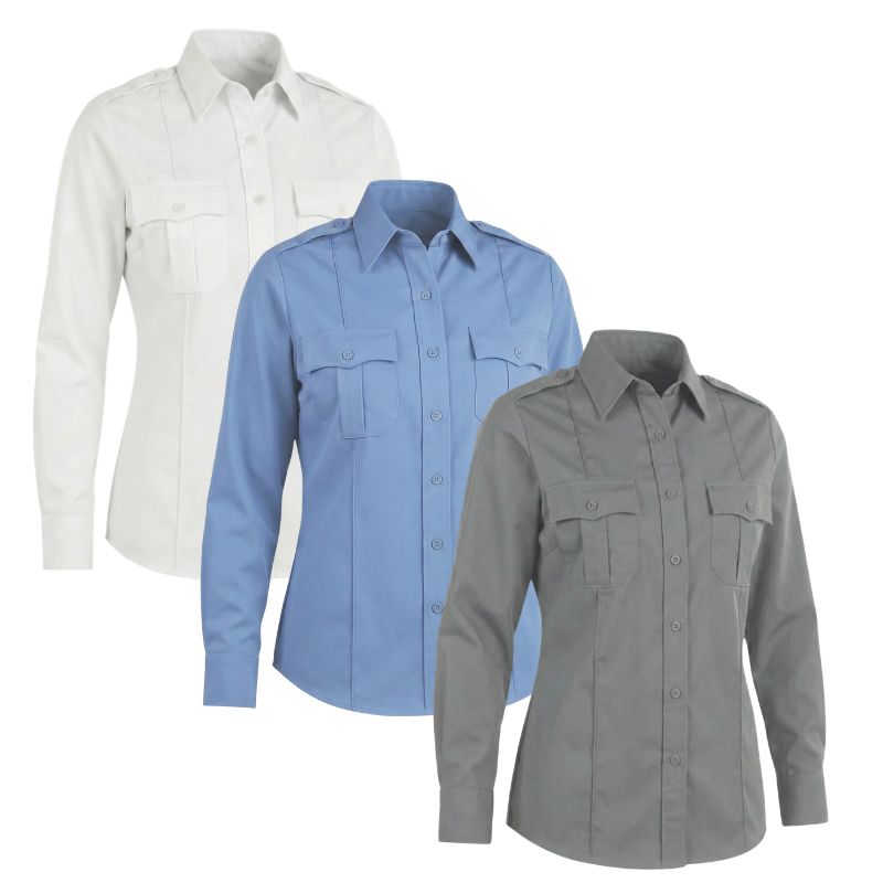 Women's Premium Long Sleeve Uniform Shirt