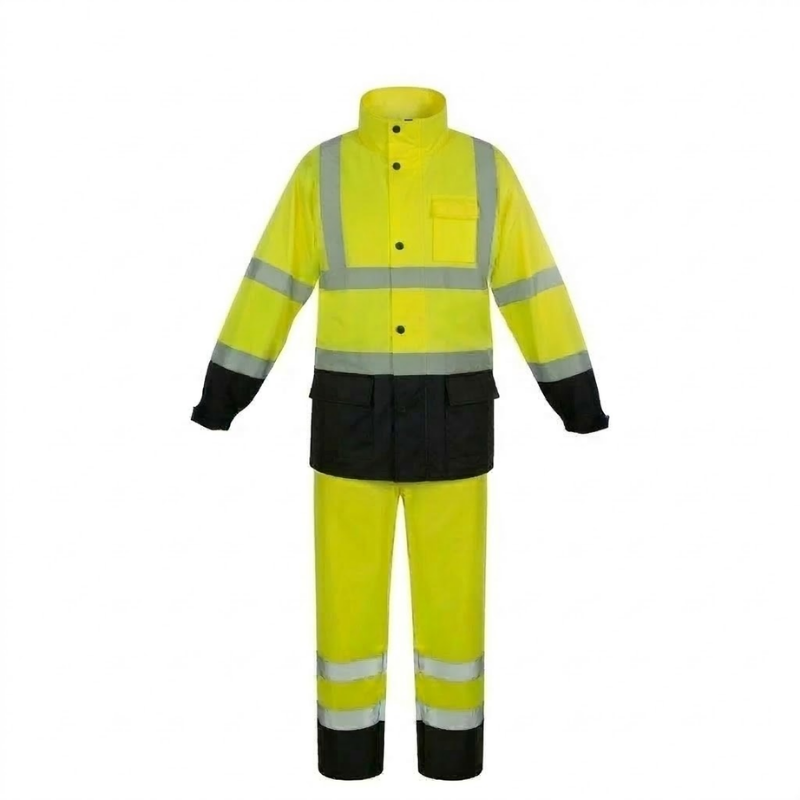 Guardian Duty Gear - Hi-Vis Raincoat Suit Jacket & Pants