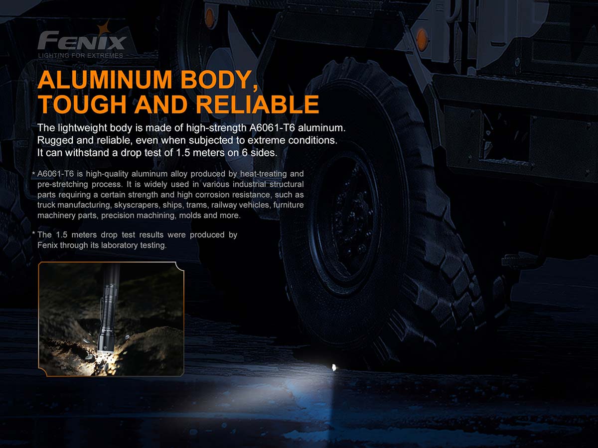 Fenix TK16 V2.0 Tactical Flashlight – 3100 Lumens