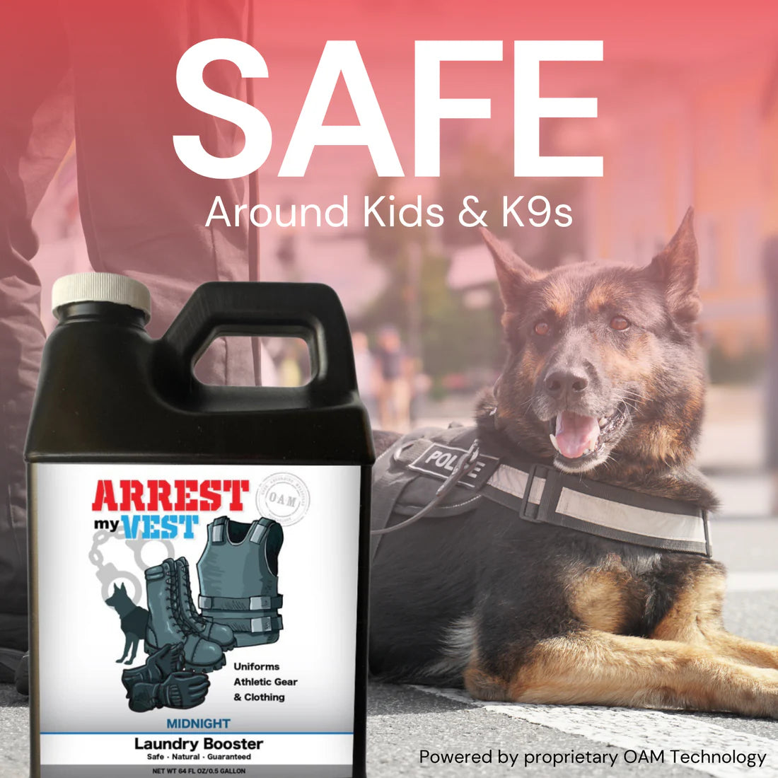 Arrest My Vest - Laundry Booster - 64 oz