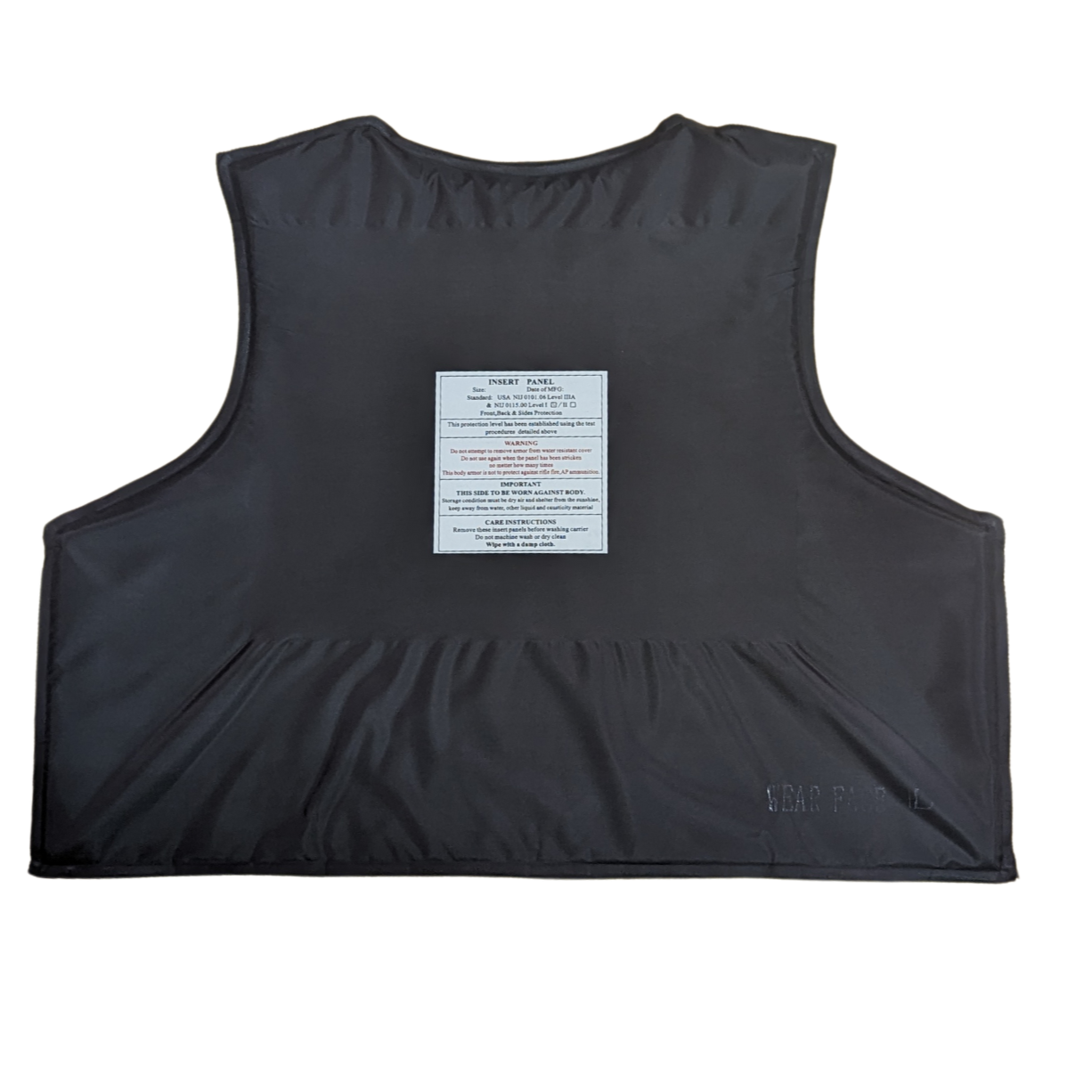 Multi Threat LVL lllA+ Panel Set - Front & Back