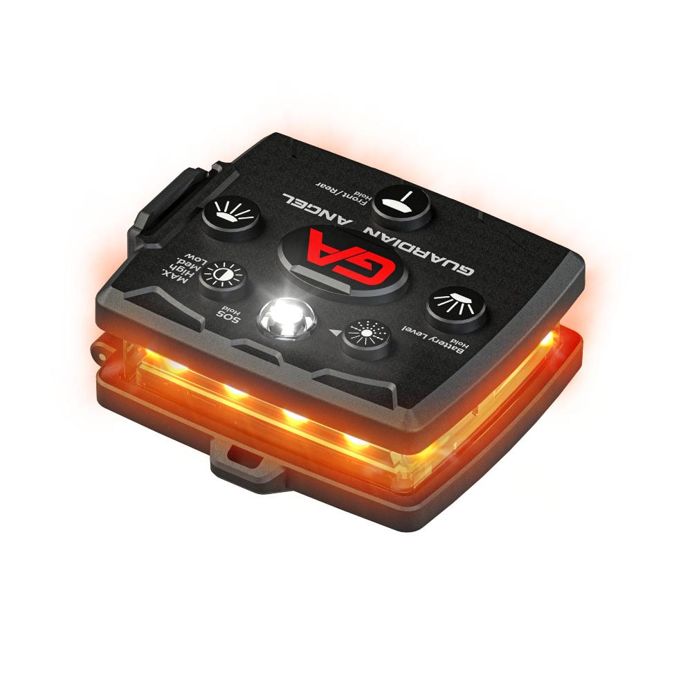 Guardian Angel Wearable Safety Light - Micro - Orange/Orange