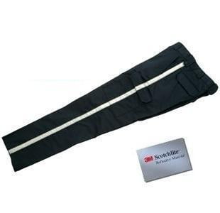 Navy Tactical Cargo Pants Reflective Stripe
