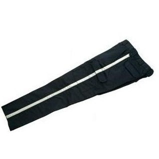 black tactical cargo reflective stripe