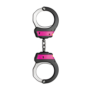 ASP - Steel Chain Identifier Ultra Plus Cuffs Pink