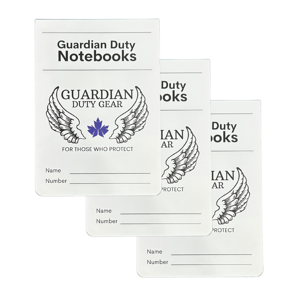 Security Notebook Examples Duty Memo Notebook for Security Guards | Guardian