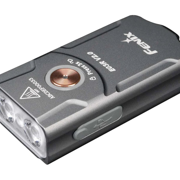 Fenix E03 V2.0 Keychain Light – Grey