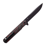 TEKTO - F2 Bravo (Forged Red Carbon Fiber) // Black Accents