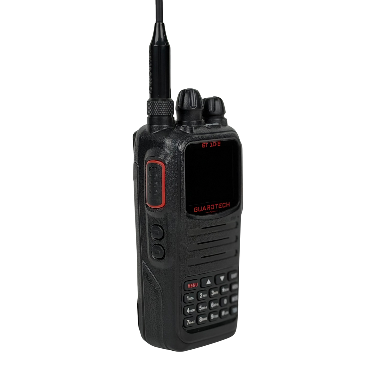 GuardTech GT10-2 Professional Two-Way Radio – 8W Tri-Band Security & Law Enforcement