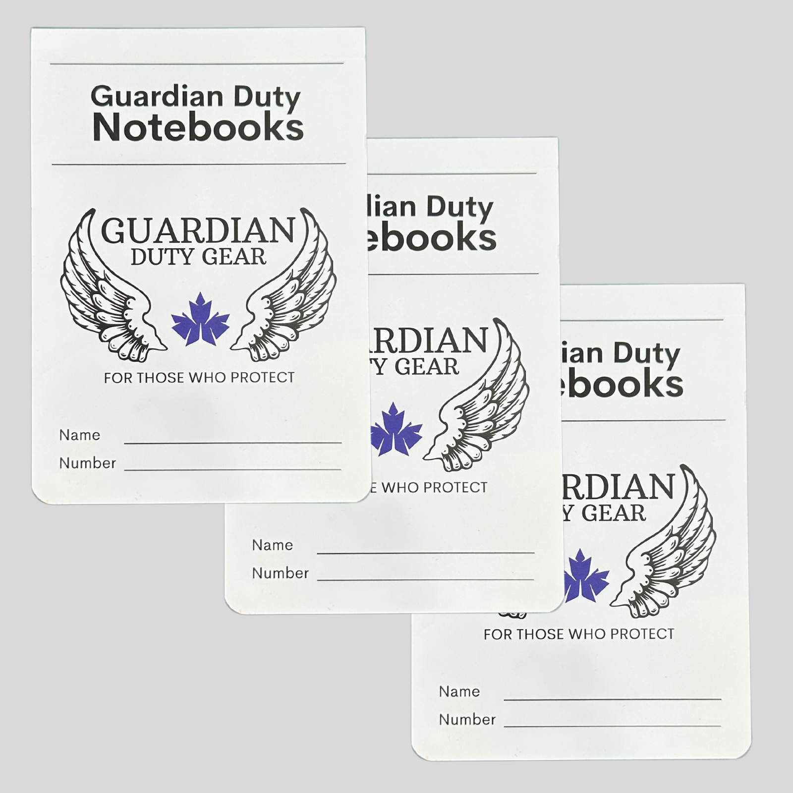 Guardian Duty Gear Memo Note Book