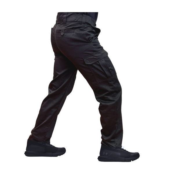 Premium Black Hemmed Cargo Tactical Pants | Guardian Outfitters