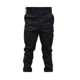 Premium Black Cargo Pants (Hemmed)