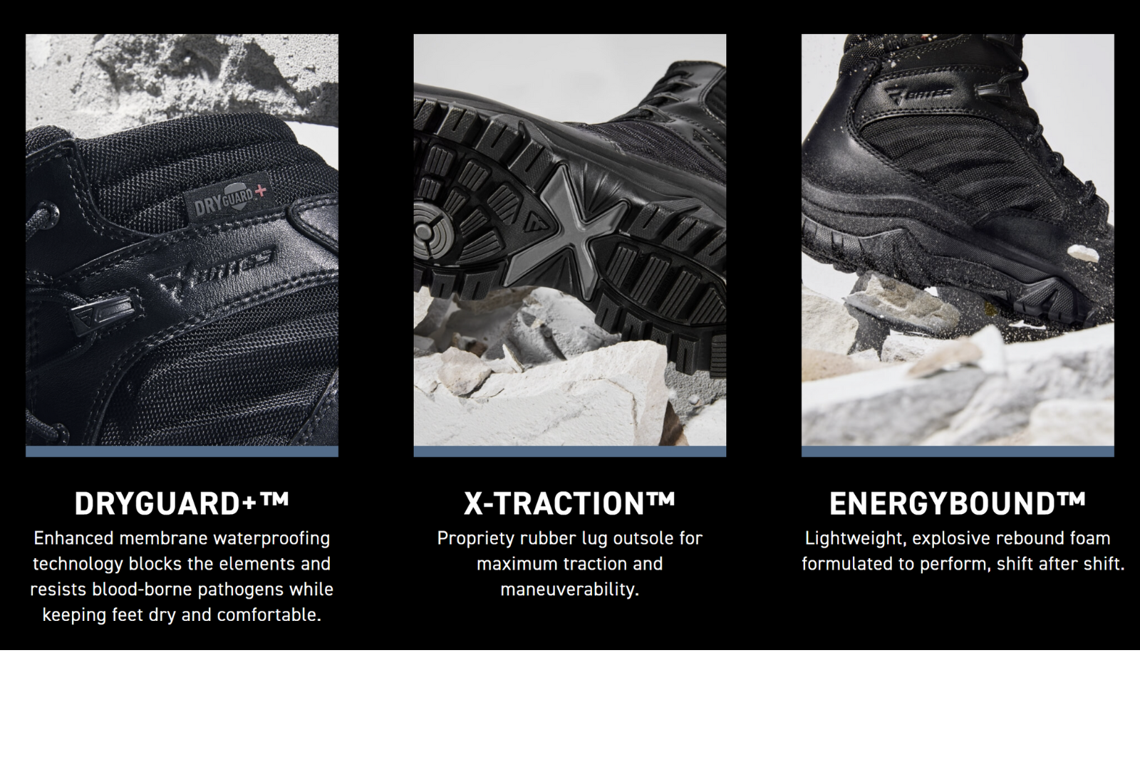 Bates GX X2 Tall Side Zip Dryguard+ ™ Men's Boot