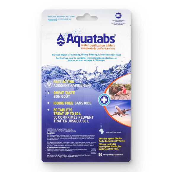 Aquatabs - 50 Pack