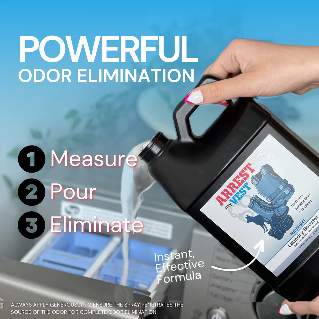 Arrest My Vest - Laundry Booster - 64 oz