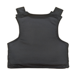 black internal bulletproof vest