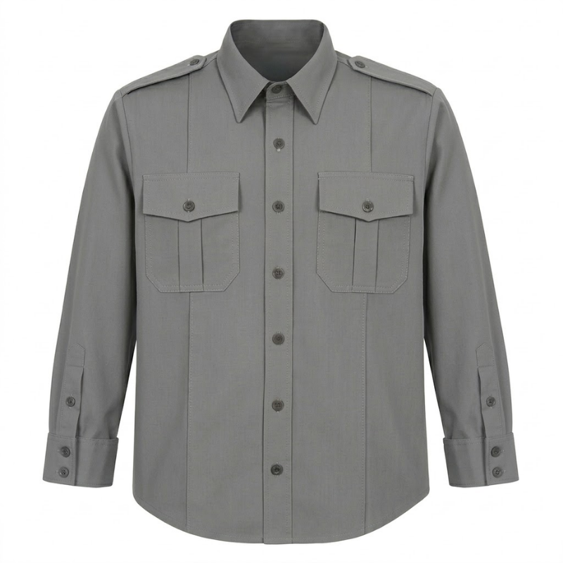 GDG Grey Uniform Shirt - Long Sleeve