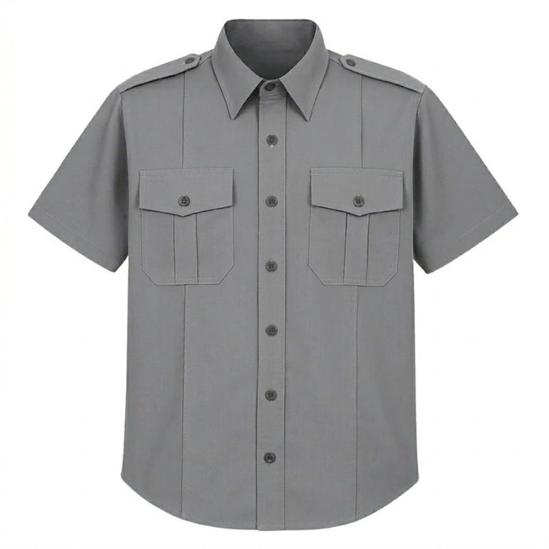GDG Grey Uniform Shirt - Short Sleeve