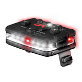 Guardian Angel Elite Series Wearable Safety Light - Red/White