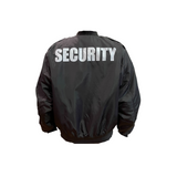 Guardian Duty Gear Bomber Jacket with "SECURITY"
