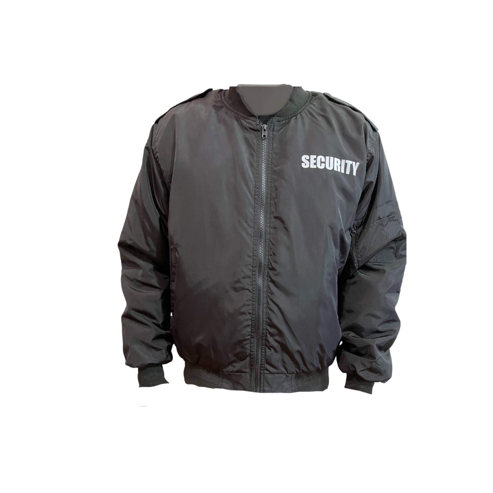 Security clearance bomber jacket