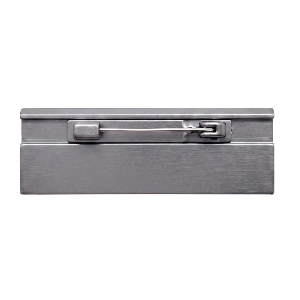 Metal Name Tag Pin