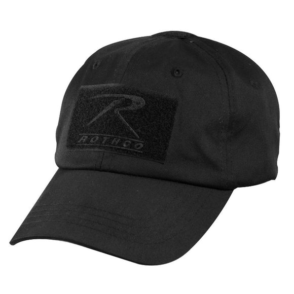 Rothco - Tactical Black Hat with Velcro