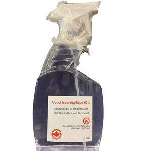 Alcohol Spray - 62% - 1L Spray Bottle