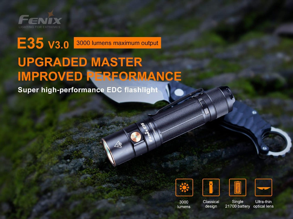 fenix e35 v3.0 flashlight Fenix