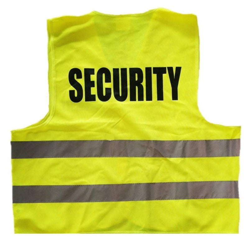 Hi-Vis Vest with SECURITY Front and Back - Main Image