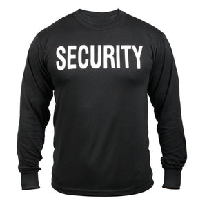 long sleeve security tshirt