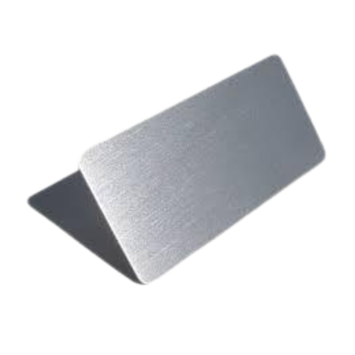 metal name tag pin