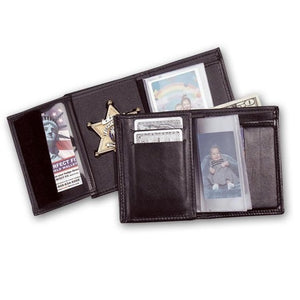 perfect fit recessed badge wallet